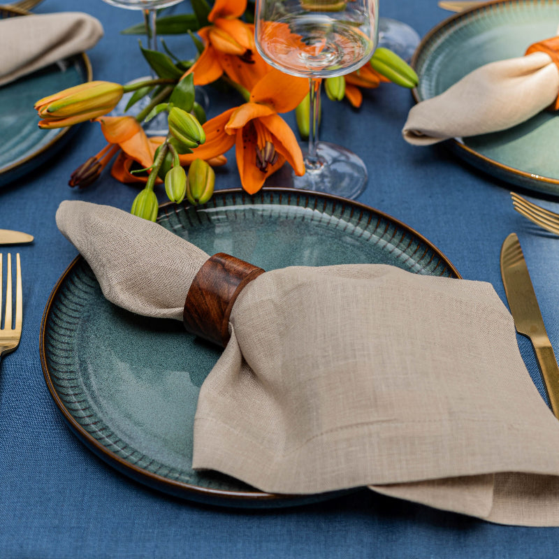 Sand linen napkins